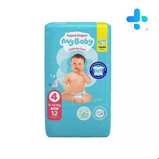 My baby size 4 baby 12 diapers