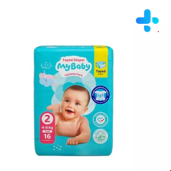 My baby stretchy size 2 16 diapers pach