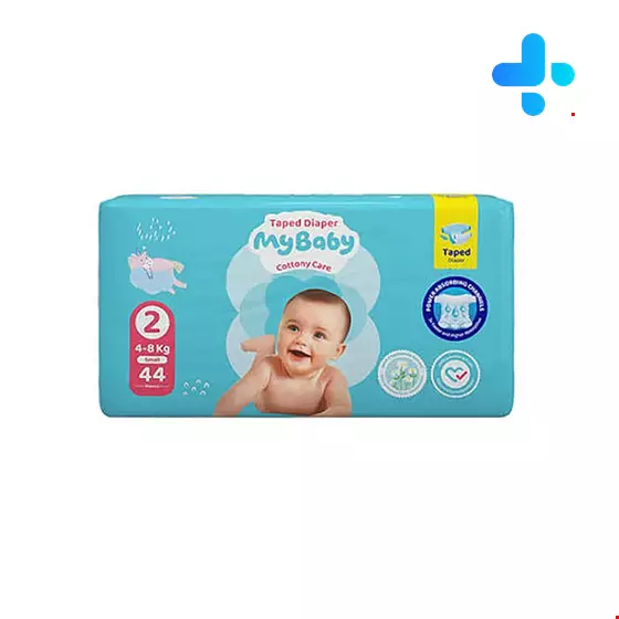 My baby stretchy size 2 44 diapers pach