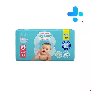 My baby stretchy size 2 44 diapers pach