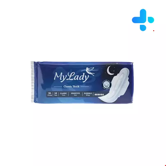 My Lady Classic Thick Winged Sanitary Napkin Extra Large Size