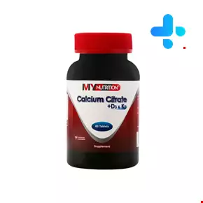 My Nutrition Calcium Citrate + D3 + K2 Softgels  60 Tablets