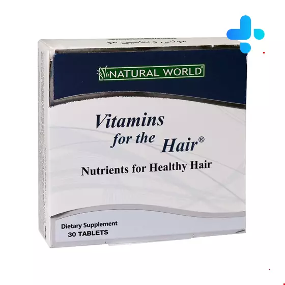 Natural World Vitamins For The Hair 30 Tablet