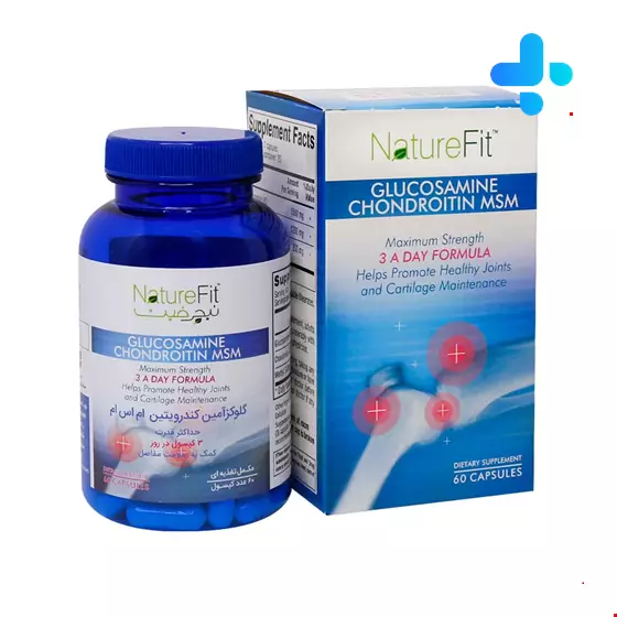 Nature Fit Glucosamine Chondroitin MSM ۶۰ Cap