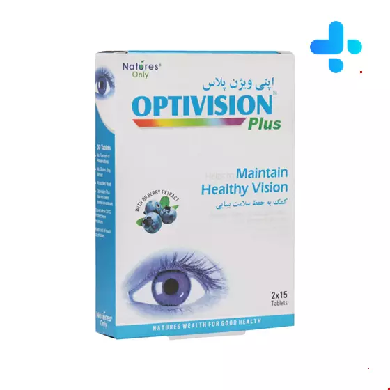 Natures Only Optivision Plus 30 Tablets