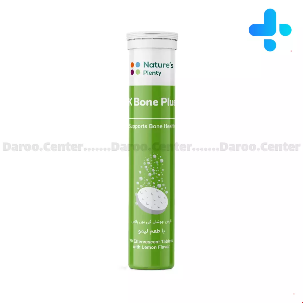 Natures Plenty K Bone Plus 20 Effervescent Tablets