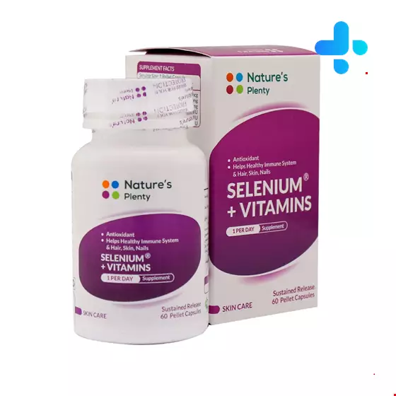 Natures Plenty Selenium And Vitamins 60 Pellet Capsules