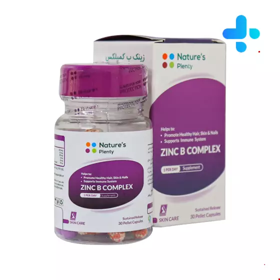 Natures Plenty Zinc B Complex 30 Capsules