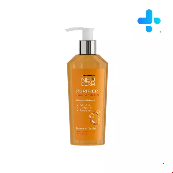 Neuderm Gentle Purifier Face Wash Gel For Normal To Dry Skin