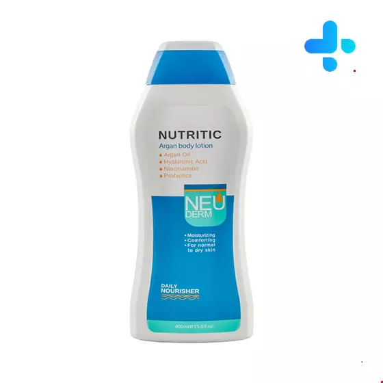 Neuderm Nutritic Argan Body Lotion For Normal And Dry Skin 400 Ml