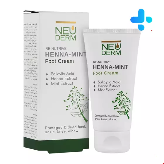  Neuderm Re Nutrive Henna Mint Foot Cream 50 ml 