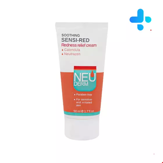 Neuderm Soothing Sensi Red Redness Relief Cream For Sensitive And Irritared Skins 50 Ml