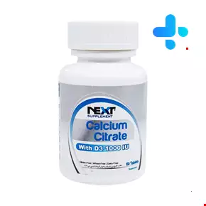 Next Supplement Calcium Citrate with D3 1000 IU Tablets 60 Tabs