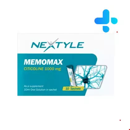 Nextyle Memomax Citicoline 1000 mg 10 Sachets