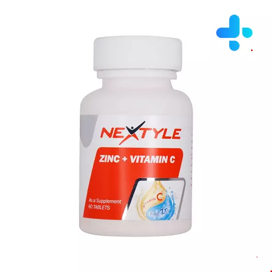 Nextyle Zinc Plus Vitamin C 60 Tablets