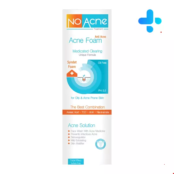 No Acne Acne Foam Face Wash For Oily And Acne Prone Skin 150 Ml