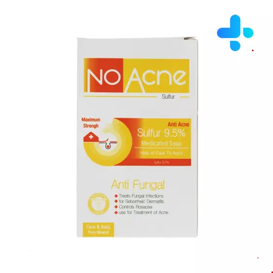 No Acne Anti Acne Sulfur Medicated Soap