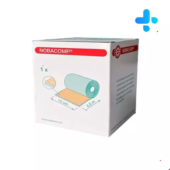 NOBACOMP Two-Layer Compression Foam Bandage Size 10 x 4.5