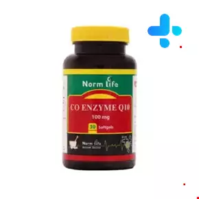Norm Life Co Enzyme Q10 100 mg 30 Softgels