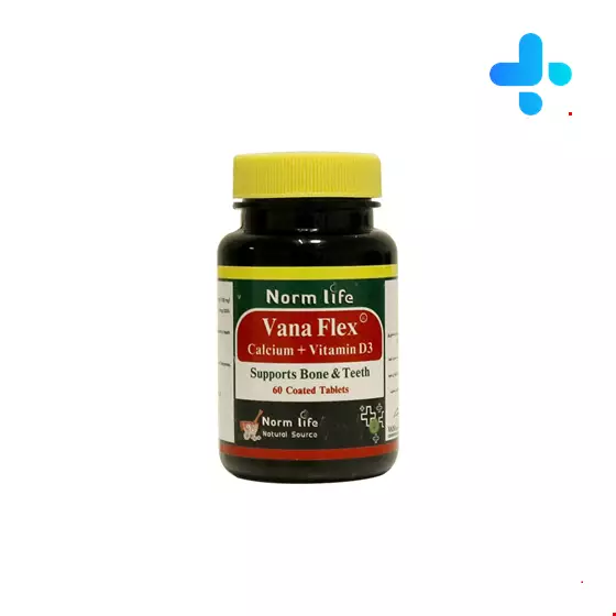 Norm Life Vana Flex Calcium + Vitamin D3 60 Tablets