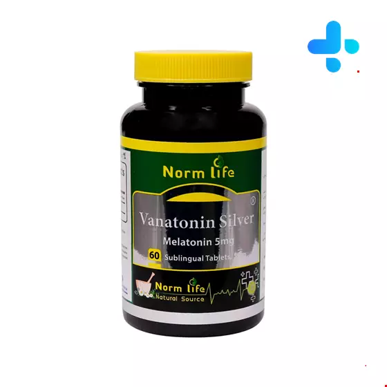 Norm Life Vanatonin Silver 60 Sublingual Tablets