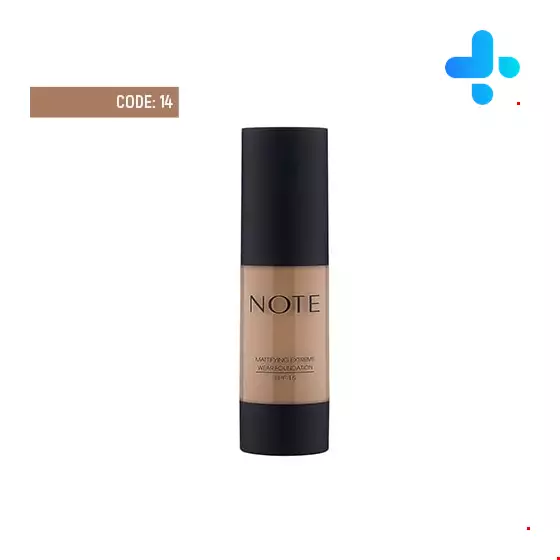 Note Mattifying Extreme Wear Foundation spf15 35m