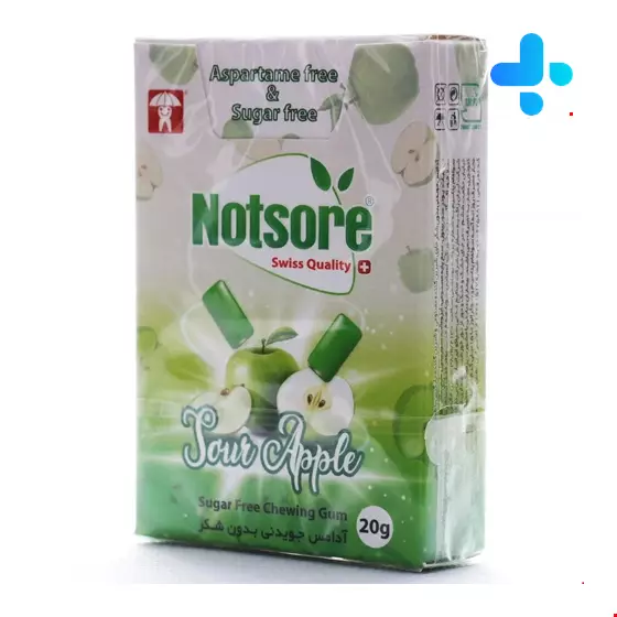 Notsore Sugar Free Chewing Gum