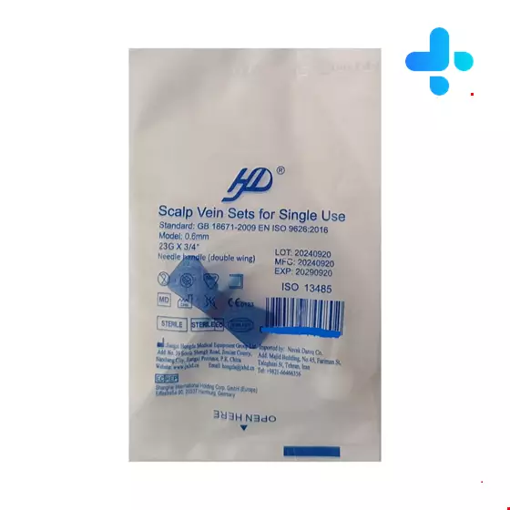 Nova HD Scalp Vein Set Size 23 Blue