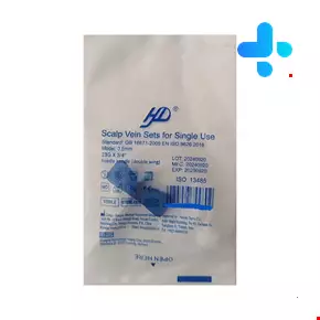 Nova HD Scalp Vein Set Size 23 Blue