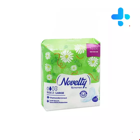 Novelty cotton sanitary napkins, size 2 large