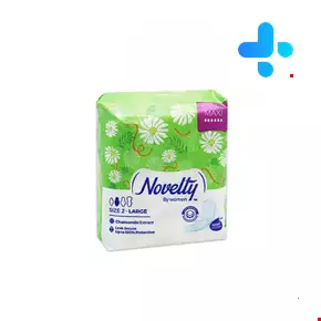 Novelty cotton sanitary napkins, size 2 large