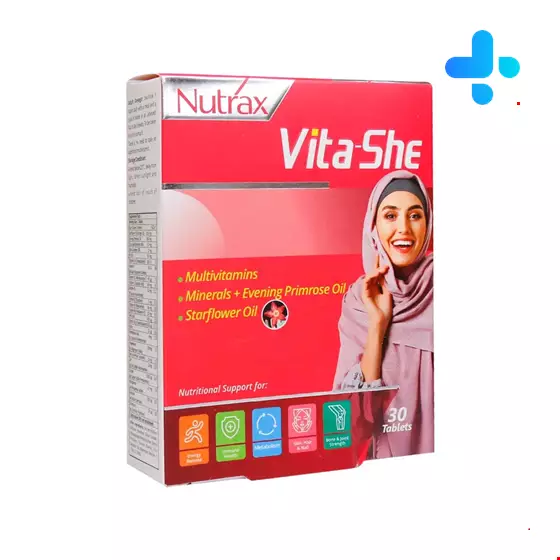 Nutrax Multivitamin Vita She 30 Tablets