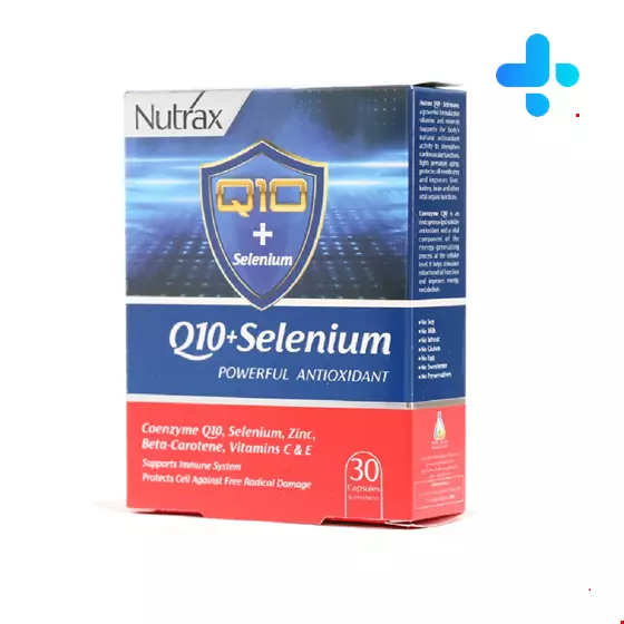 Nutrax Q10 Plus Selenium 30 Capsules