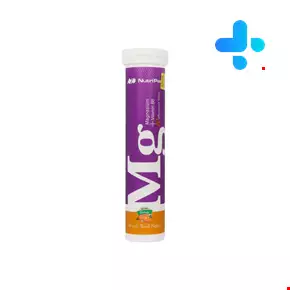 Nutri Pad Magnesium And Vitamin B6 20 Effervescent Tabs