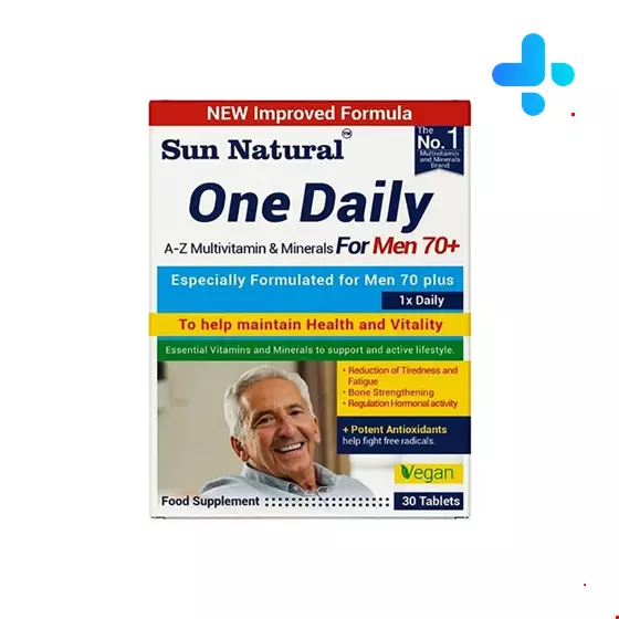 One Daily Multivitamin And Minerals For Men 70 Plus 30Tabs