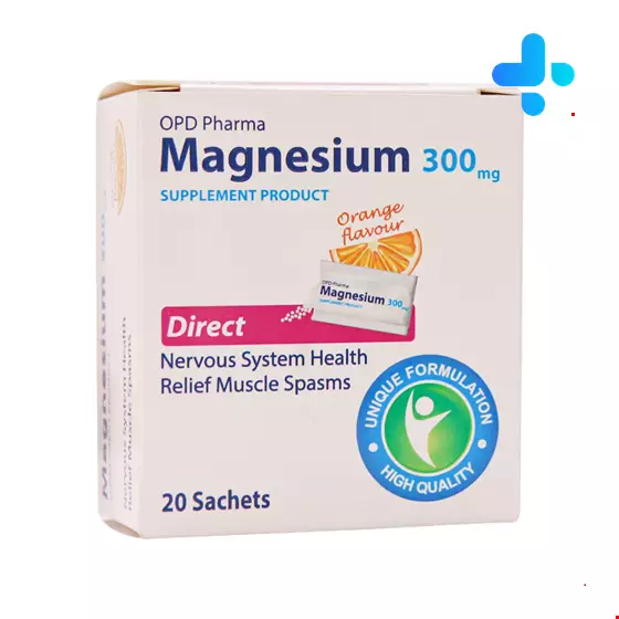 OPD Pharma Magnesium 300 Mg 20 Sachets