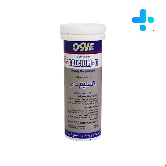 Osva Vita Calcium D 10 Effervescent Tabs