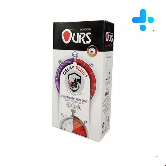 Ours Delay Plus Condom 12 pieces