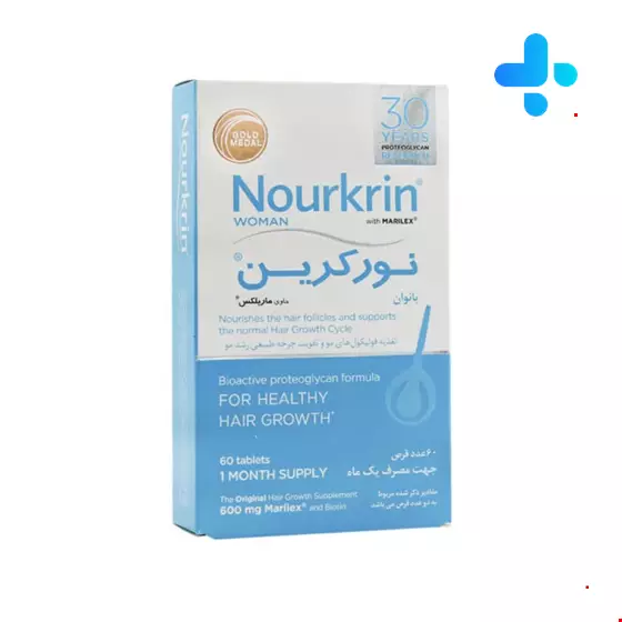 Pharma Medico Nourkrin Extra Strength Tablet for Women 60 Tabs