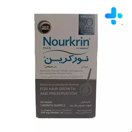 Pharma Medico Nourkrin Tablets for Men 60 Tabs
