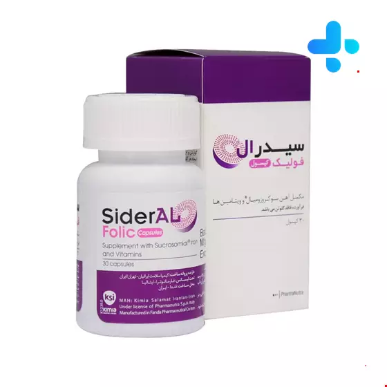 PharmaNutra Sideral Folic 30 Caps