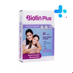 Pharmed Salamat Sina Biotin Plus 32 Capsules