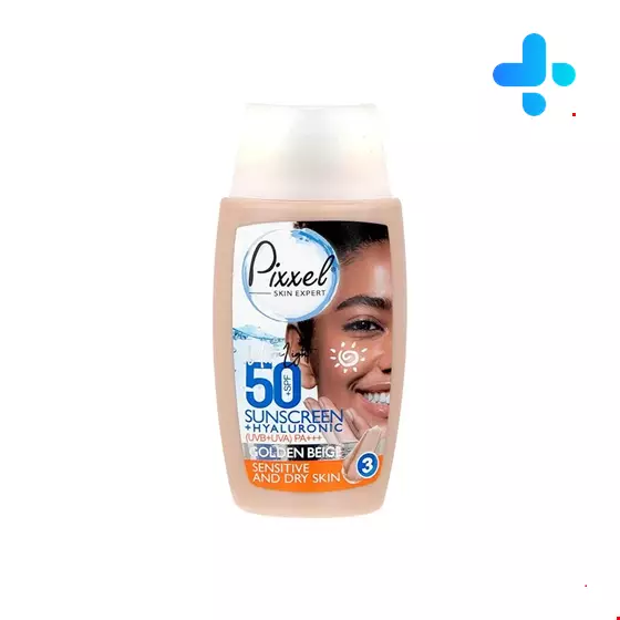 Pixxel SPF50 Sunscreen Cream For Dry and Sensitive Skin 50 Ml