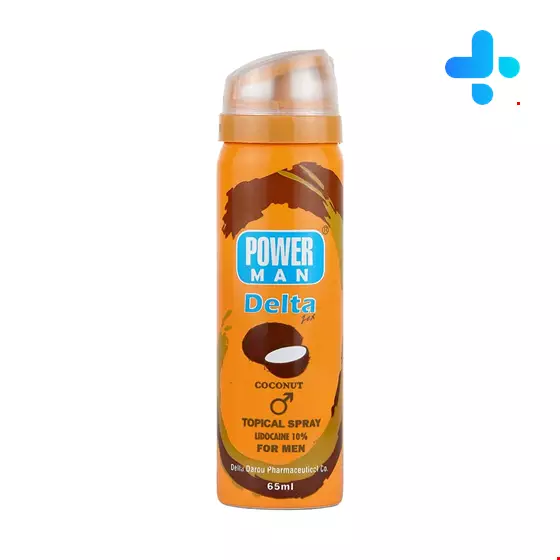 Power Man Delta Zex Delay Spray Solution For Men By Essence Coconut