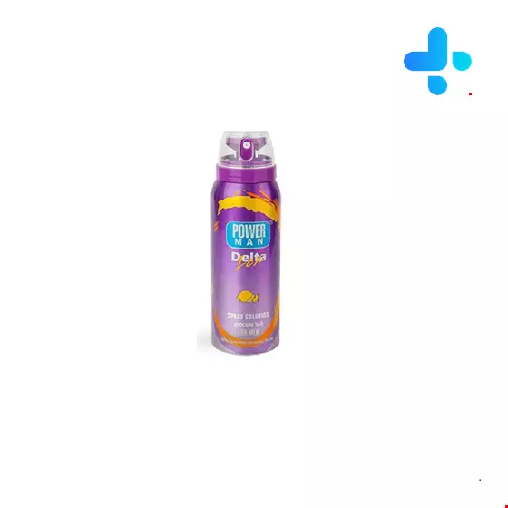 Power Man Delta Zex Delay Spray Solution For Men By Essence Lemon