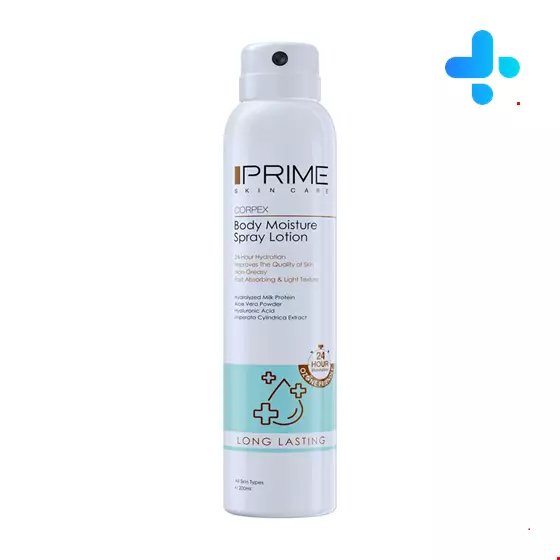 Prime Body Moisture Spray Lotion 200 Ml