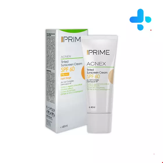 Prime SPF60 Tinted Sunscreen Cream 40 ml