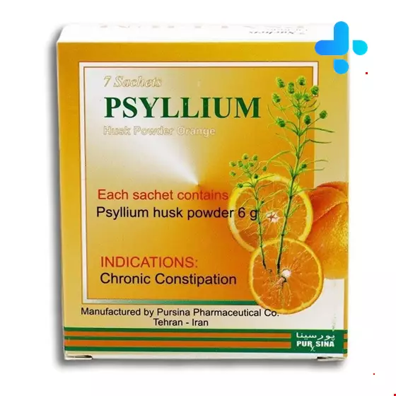 Pursina Psyllium Husk Power Orange  7 Sachets