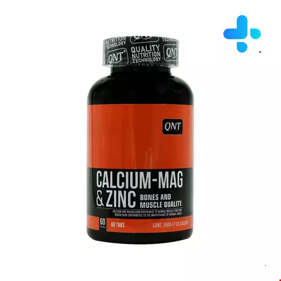 QNT Calcium Mag And Zinc 60 Tablets