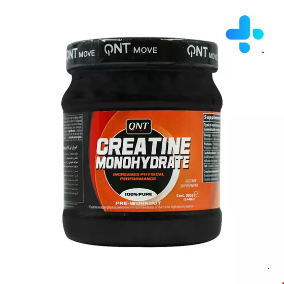 QNT Creatine Monohydrate 100 Pure Powder 200 gr
